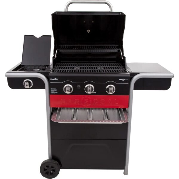 3 Burner Hybrid BBQ Grills Cover Pack, Black - Char-Broil - Naamaste London Homewares - 4