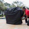 4 Burner Hybrid BBQ Grills Cover Pack, Black - Char-Broil - Naamaste London Homewares - 4