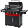 4 Burner Hybrid BBQ Grills Cover Pack, Black - Char-Broil - Naamaste London Homewares - 7