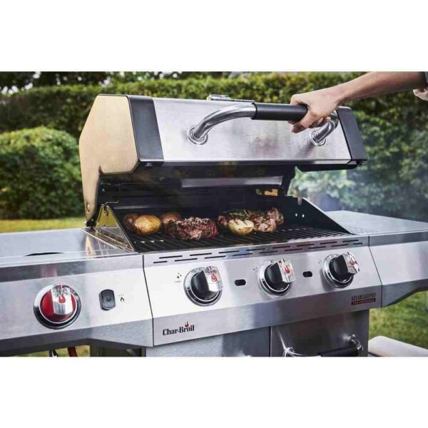 Advantage Gas BBQ Grills, PRO S 3, Stainless Steel - Char-Broil 140976 - Naamaste London Homewares - 7