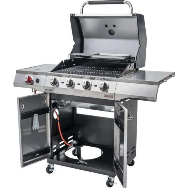 Advantage Gas BBQ Grills PRO S 4, Stainless Steel - Char-Broil 140977 - Naamaste London Homewares - 2
