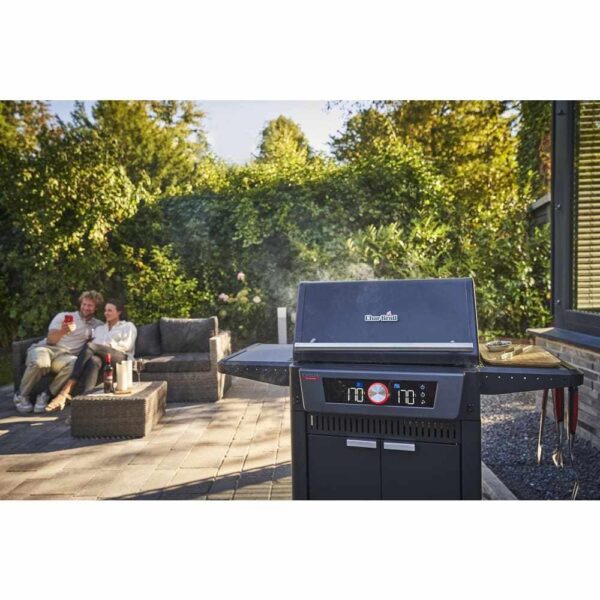 Evolve Gas BBQ Grills Cover Pack, Black - Char-Broil - Naamaste London Homewares - 13