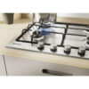 60cm 4 Burner Gas Hob Stainless Steel - Candy CHW6BRX - Naamaste London Homewares - 6