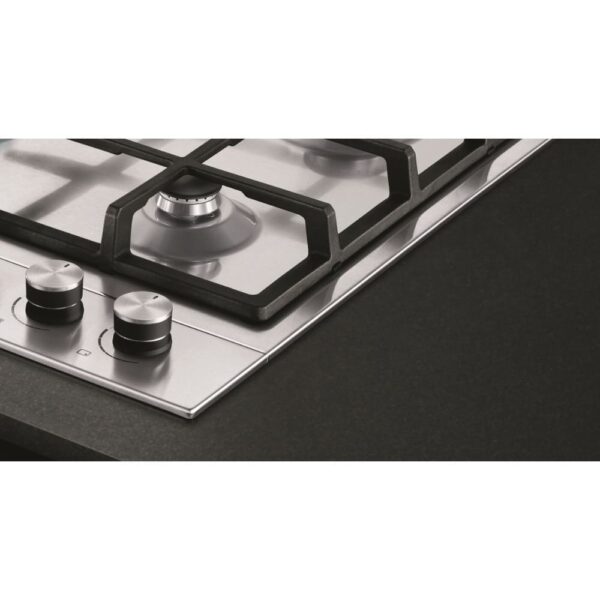 60cm 4 Burner Gas Hob Stainless Steel - Fisher & Paykel CG604DNGX1 - Naamaste London Homewares - 3