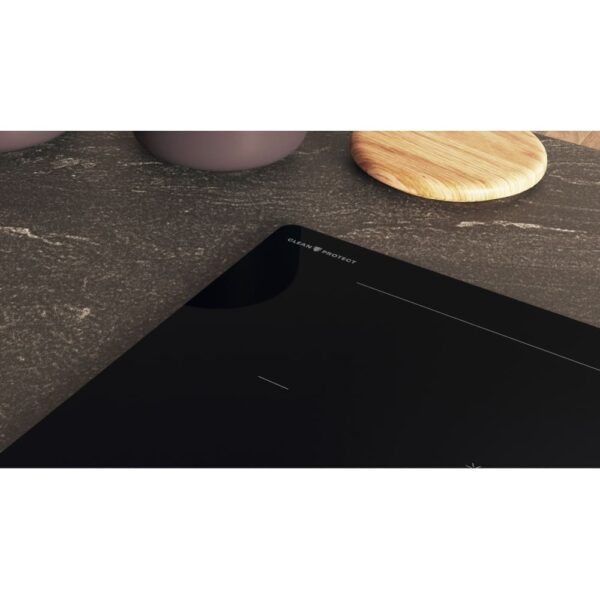 Black 4 Zone Induction Hob, CleanProtect - Hotpoint TS 3560F CPNE - Naamaste London Homewares - 11