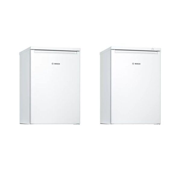 85cm Under Counter Freezer & Under Counter Fridge with Ice Box Pack, White - Bosch - Naamaste London Homewares - 1