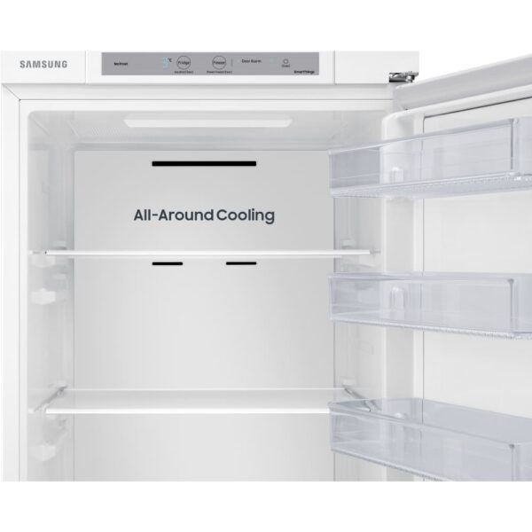 Built-In Integrated Freezer & Larder Fridge Pack, White - Samsung - Naamaste London Homewares - 5