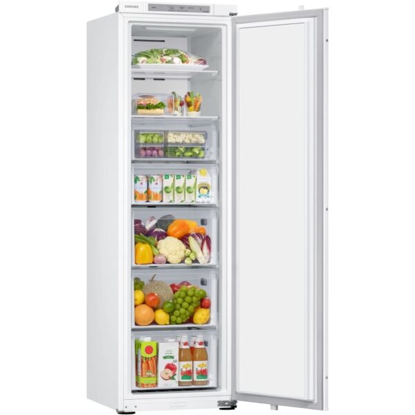 Built-In Integrated Freezer & Larder Fridge Pack, White - Samsung - Naamaste London Homewares - 11
