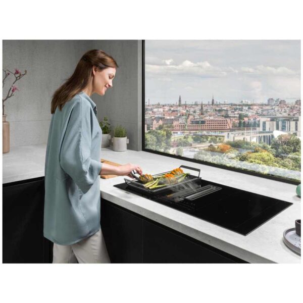 83cm Frameless Vented Induction Hob , A+ Rated - AEG CCE84751FB - Naamaste London Homewares - 5