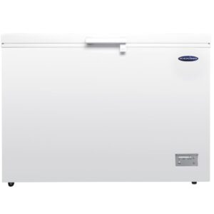 371L Static Chest Freezer, White - IceKing CF371EW - Naamaste London Homewares - 1