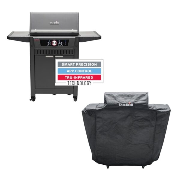 Evolve Gas BBQ Grills Cover Pack, Black - Char-Broil - Naamaste London Homewares - 1