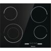 60cm Black 4 Zone Ceramic Hob - Hisense E6432C - Naamaste London Homewares - 1