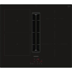 60cm Black Vented Induction Hob - Siemens ED611BS16E iQ300 - Naamaste London Homewares - 1
