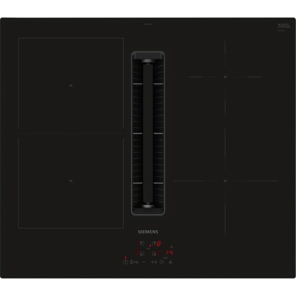 60cm Black Vented Induction Hob - Siemens ED611BS16E iQ300 - Naamaste London Homewares - 1