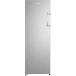 229L No Frost Tall Freezer, Stainless Steel - Hisense FV298N4ACE - Naamaste London Homewares - 1