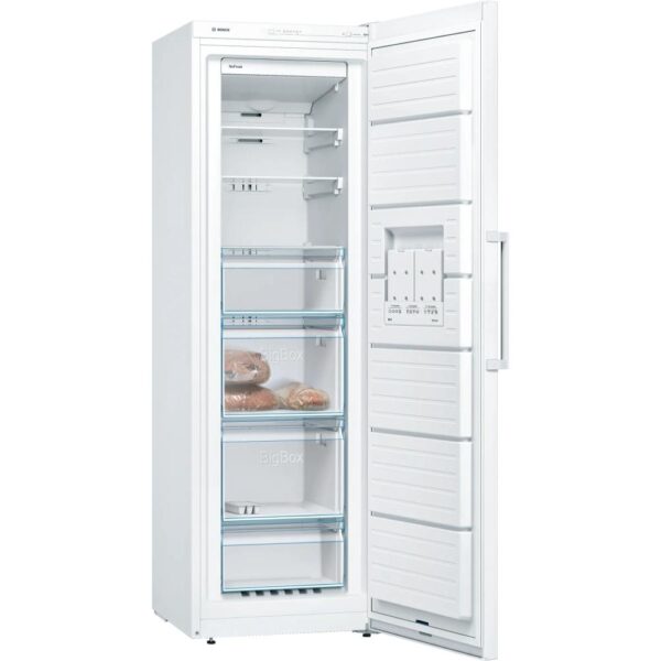 White Freestanding Tall Freezer & Larder Fridge Pack - Bosch - Naamaste London Homewares - 5