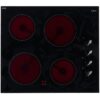 60cm 4 Zone Electric Ceramic Hob, Black Frameless - CDA HC6212FR - Naamaste London Homewares - 5