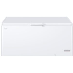 504L Static Chest Freezer, White - Haier HCE519F - Naamaste London Homewares - 1