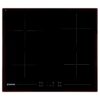 60cm 4 Zone Electric Ceramic Hob, Black on Glass - Hoover HH64DB3T - Naamaste London Homewares - 1