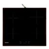 60cm 4 Zone Electric Ceramic Hob, Black on Glass - Hoover HH64DB3T - Naamaste London Homewares - 7