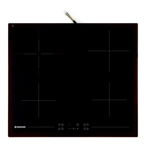 60cm 4 Zone Electric Ceramic Hob, Black on Glass - Hoover HH64DB3T - Naamaste London Homewares - 7