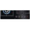 Flame Light 4 Burner AEG Gas Hob Black On Glass - HKB64450NB - Naamaste London Homewares - 4