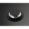 Flame Light 4 Burner AEG Gas Hob Black On Glass - HKB64450NB - Naamaste London Homewares - 5