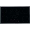 90cm 5 Zone Electric Ceramic Hob, Black - AEG HRE95770FB Naamaste London Homewares - 1