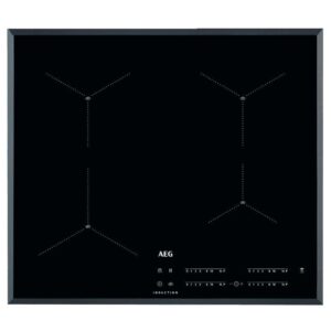 78cm 4 Zone AEG Induction Hob, Black - IAE84411FB - Naamaste London Homewares - 1