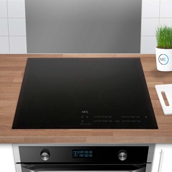 60cm 4 Zone AEG Induction Hob, Black - IKB64401FB - Naamaste London Homewares - 7