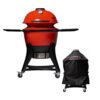 Ceramic Charcoal BBQ Grills Kettle Joe, Red - Kamado Joe - Naamaste London Homewares - 1