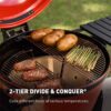 Red Charcoal BBQ Grills, Cover, Fire Starters & Accessories Pack - Kamado Joe - Naamaste London Homewares - 14