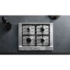 65cm 4 Burner Gas Hob Stainless Steel - Miele KM2010 - Naamaste London Homewares - 4