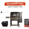 Gravity 1050 Charcoal BBQ Grills, with Rotisserie Pack, Black - Masterbuilt - Naamaste London Homewares - 1