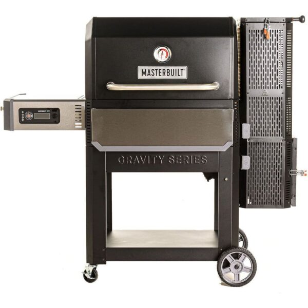 Gravity 1050 Charcoal BBQ Grills, with Rotisserie Pack, Black - Masterbuilt - Naamaste London Homewares - 8