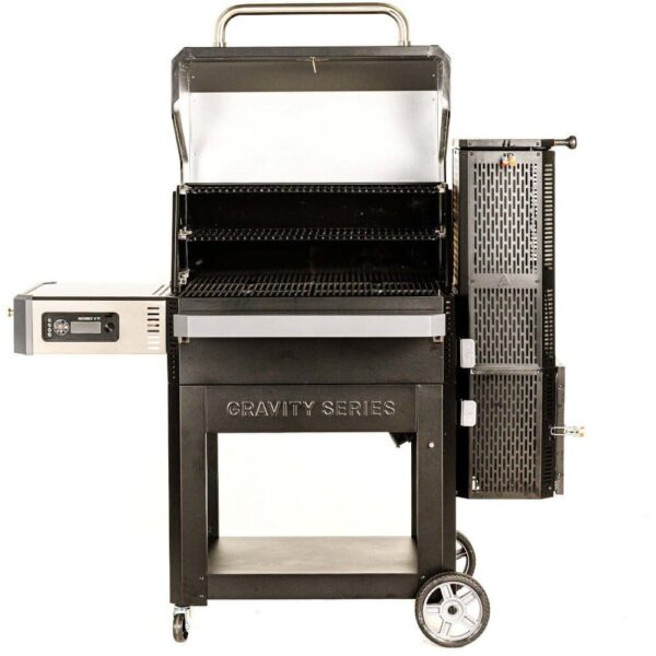 Gravity 1050 Charcoal BBQ Grills, with Rotisserie Pack, Black - Masterbuilt - Naamaste London Homewares - 2