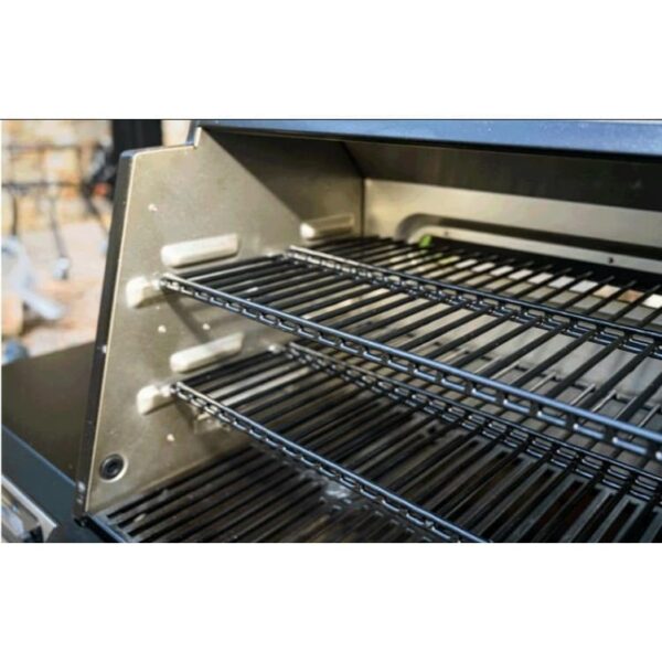 Fed 24" 560 Charcoal BBQ Grills with Warming Racks, Grill Cover and Charcoal Pack - Masterbuilt MB20041020 - Naamaste London Homewares - 16