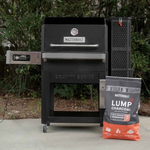 Fed 24" 560 Charcoal BBQ Grills with Warming Racks, Grill Cover and Charcoal Pack - Masterbuilt MB20041020 - Naamaste London Homewares - 22