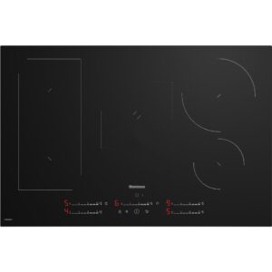 80cm 4 Zone Induction Hob, Black Frameless - Blomberg MIX55487N - Naamaste London Homewares - 1