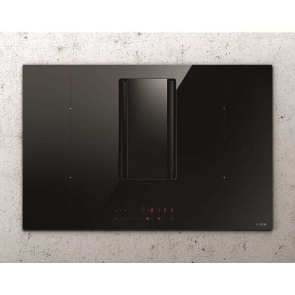 78cm Nikolatesla Alpha Vented Hob, Black - Elica NT-ALPHA - Naamaste London Homewares - 1