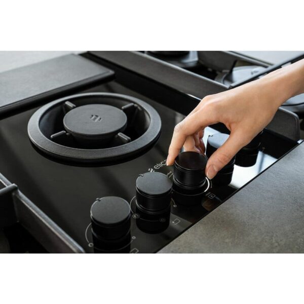 NikolaTesla Vented Hob, Black Glass - Elica NT-FLAME-BLK-RC - Naamaste London Homewares - 7