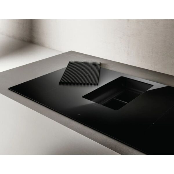 83cm NikolaTesla Vented Induction Hob Black - Elica NT-PRIME-S-RC - Naamaste London Homewares - 3