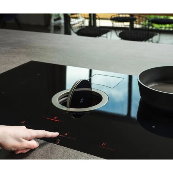 83cm NikolaTesla Vented Induction Hob, Black - Elica NT-SWITCH-BK-RC - Naamaste London Homewares - 2