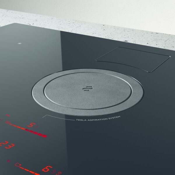 83cm NikolaTesla Vented Induction Hob, Black - Elica NT-SWITCH-BK-RC - Naamaste London Homewares - 8