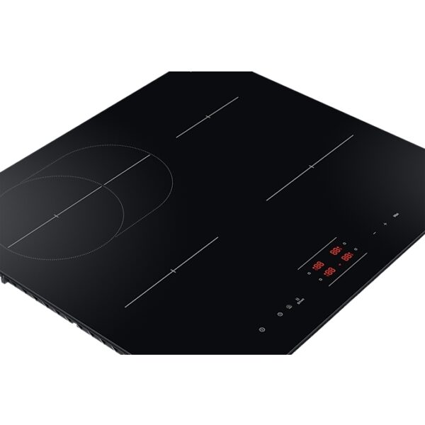 59cm 4 Zone Samsung Induction Hob, Black Frameless - NZ64B4015FK Series 4 - Naamaste London Homewares - 5