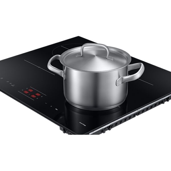 75cm Slim Fit Samsung Induction Hob, Black - NZ85C6058FK - Naamaste London Homewares - 9