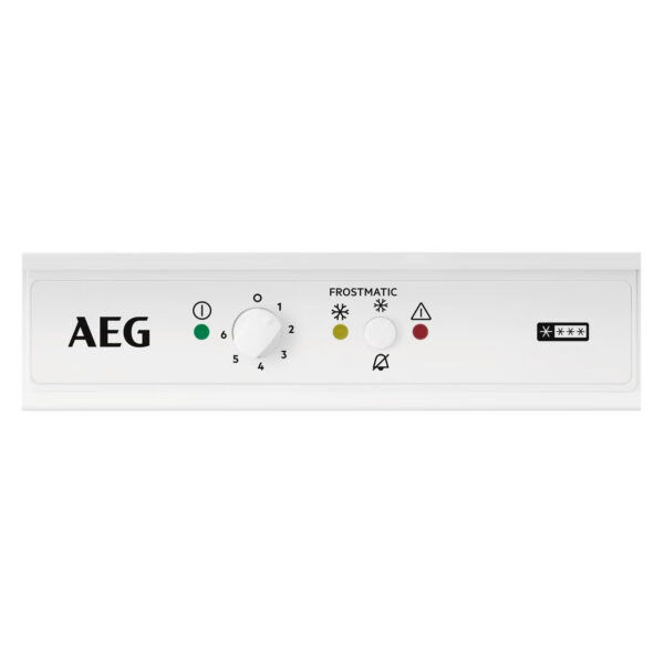 81cm Integrated Freezer, Fixed Hinge, White - AEG OAB7N82EF - Naamaste London Homewares - 2