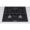 30cm 2 Burner Domino Bosch Gas Hob, Black on Glass - PRB3A6B70 Series 8 - Naamaste London Homewares - 2