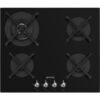 Classic 4 Burner Smeg Gas Hob, Black on Glass - PV364N - Naamaste London Homewares - 1