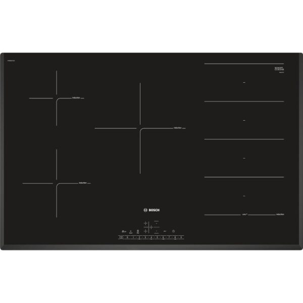 80cm 4 Zone Bosch Induction Hob, Frameless - PXV851FC1E Series 6 - Naamaste London Homewares - 1